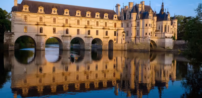 Château de Chenonceau en soirée