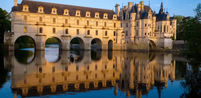 Château de Chenonceau en soirée