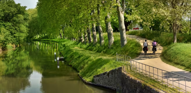 The Canal du Midi by bike from Toulouse to Carcassonne