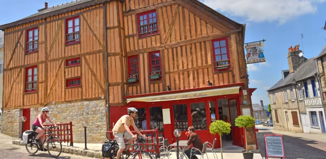 Les maisons à colombages de Domfront