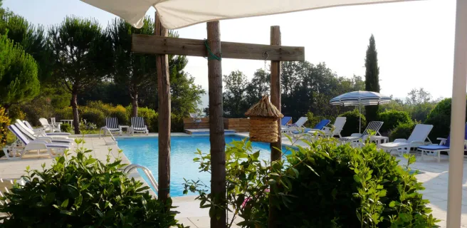 La Table du Crestet, Hôtel le Mas d'Hélène