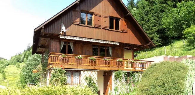 Chalet face sud