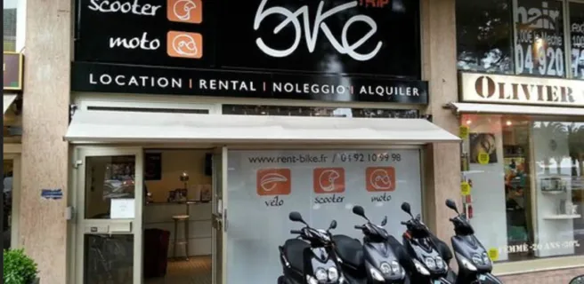 Façade du commerce Bike Trip