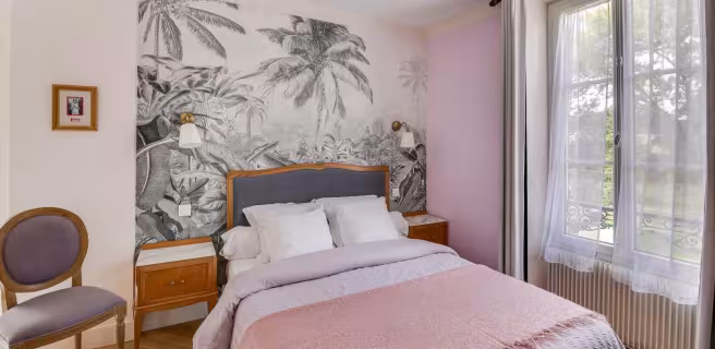 Chambre rose