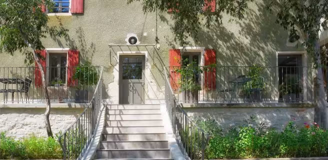 La Parenthèse - Façade et entrée de la maison