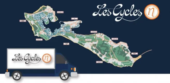 Livraison vélo sur toute l'île de Ré