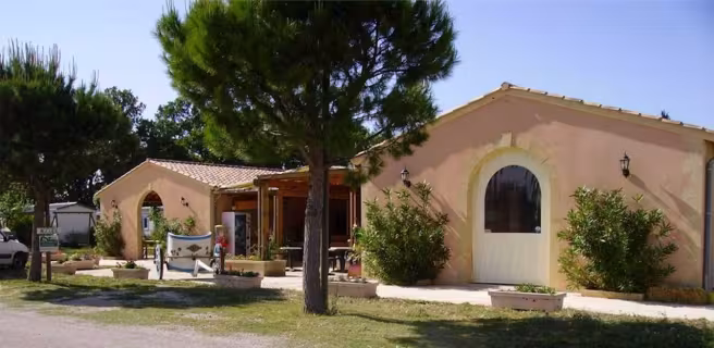 Entrée du camping