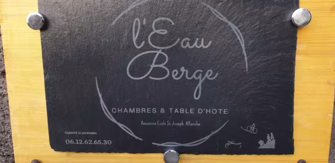 Eau Berge Chambres d'hôtes Allanche