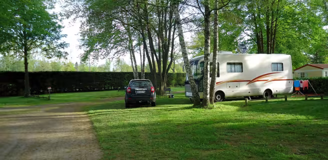 Aire Camping-Car au Camping de l’Eau Mère