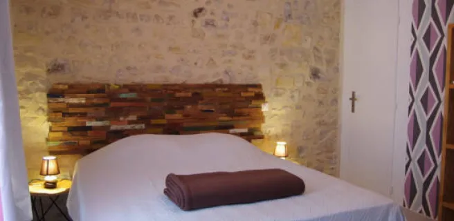 Chambre lit double