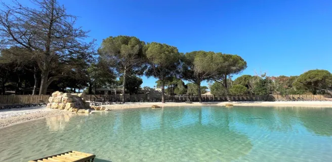 Camping La Tamarissière à Agde - Espace Aquatique