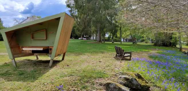 Location Cabane étape Verte au Lac des Settons Morvan - ACTIVITAL