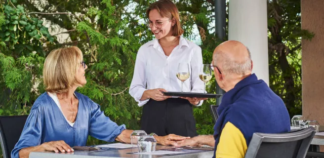 Les Trois Colonnes - Restaurant Rimant