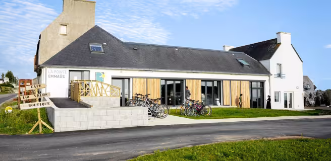 © La Pointe Emmaüs, hébergement solidaire à Primelin