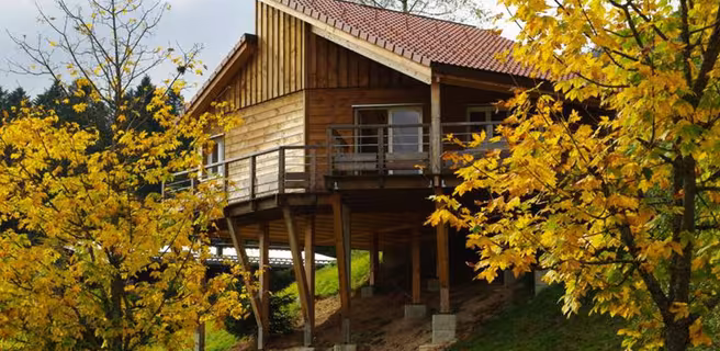 Chalets - camping de belle hutte