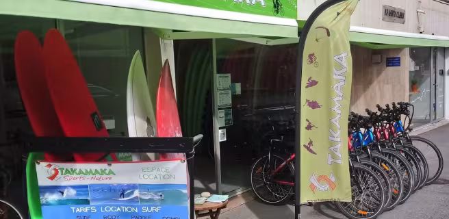Takamaka : Activités nature, Vélo, Surf, Escape city Biarritz