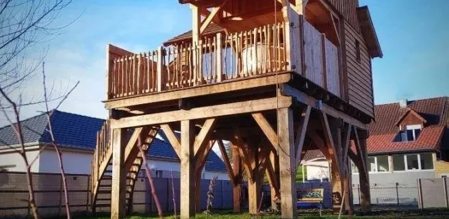 La cabane au bain perché