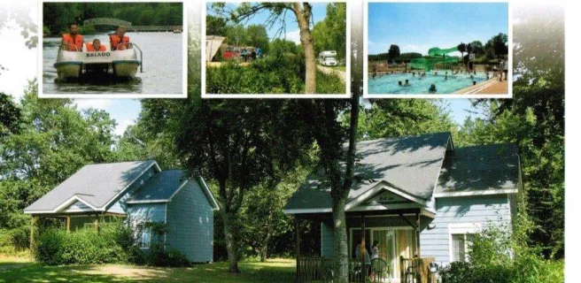 ©Village de Chalets camping le parc de Vaux Ambrières les vallées