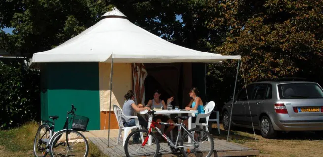 Bungalow Toilé - Camping Le Parc De Vaux***