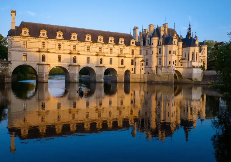 Château de Chenonceau en soirée