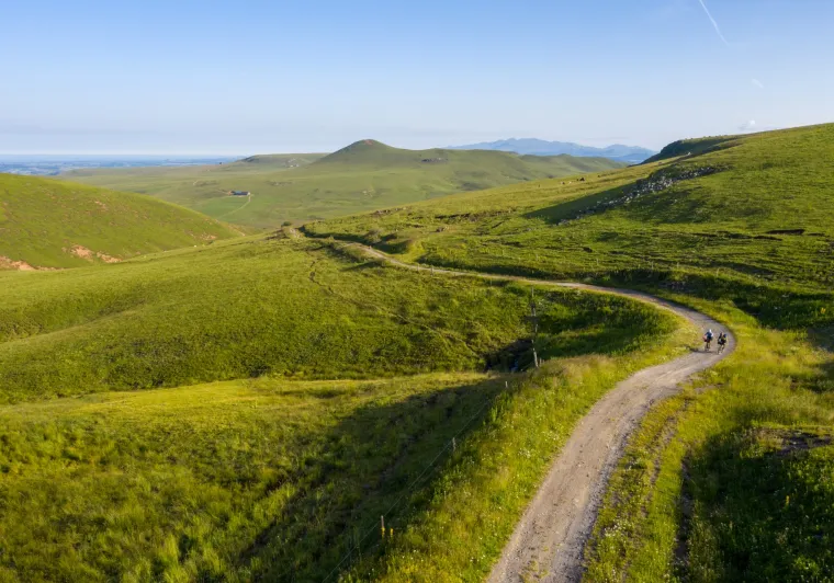 Col de Chamaroux en Auvergne