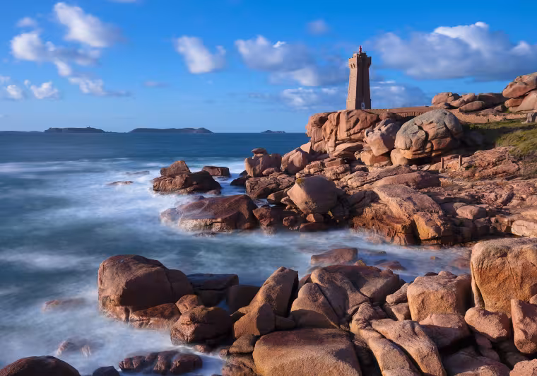 La côte de granit rose