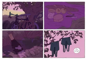 Extrait de la BD "La Ride"