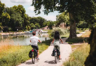 Canal de la Garonne à vélo - Valence d'Agen