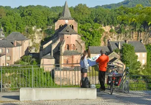 Panorama sur l'église de Bozouls