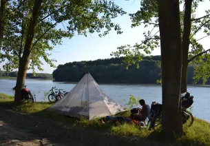 Camping en famille sur l'EuroVelo 6