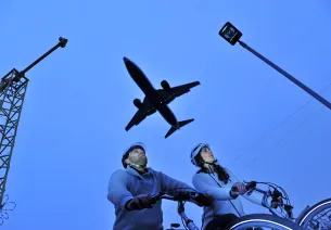 Mit dem Flugzeug aus Deutschland