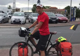 Jean Marc Shmit voyage à vélo