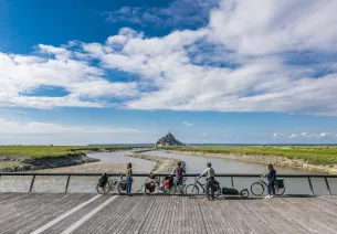 La côte d'Emeraude et le Mont-Saint-Michel