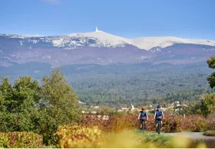 Le mont Ventoux enneigé