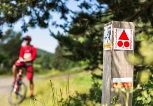 Signposting of mountain bike routes