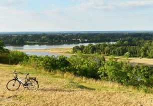 Confluence de la Vienne et de la Loire à Candes-Saint-Martin