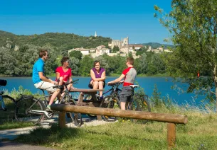 Pause vélo à Viviers