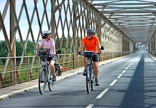 Pont sur la Loire à vélo - La Chapelle Basse-Mer