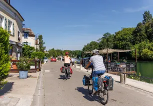 Rives de la Seine à vélo - Samois-sur-Seine, La Scandibérique