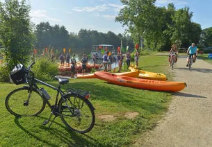 Base de loisirs Anjou Sport Nature, site Accueil Vélo