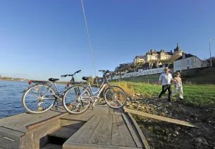 Vélo sur les berges de Loire - Chaumont-sur-Loire
