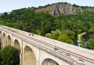 Campagne normande sur les anciennes voies ferrées