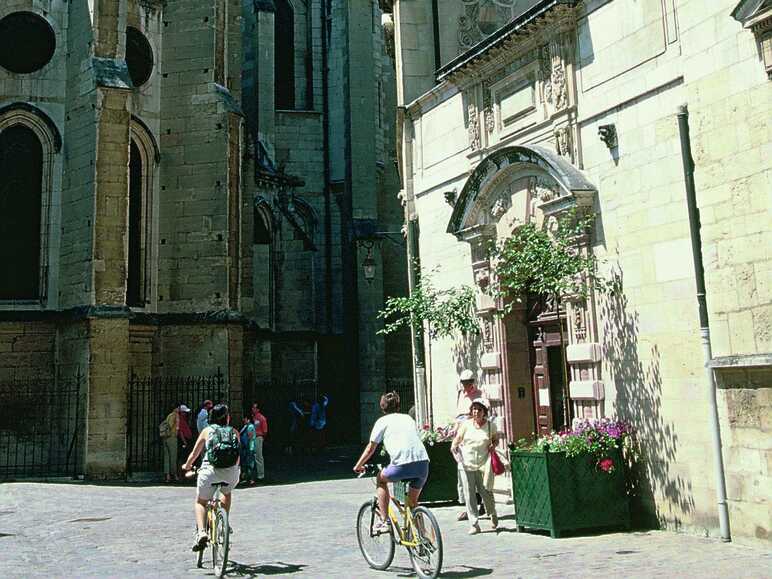 Cyclistes à Dijon