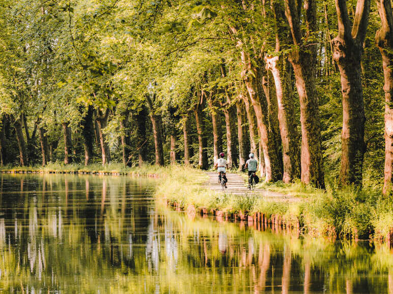 Le Canal de la Garonne à vélo depuis Toulouse