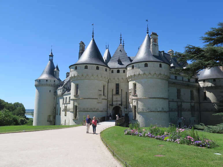 Château de Chaumont-sur-Loire à vélo