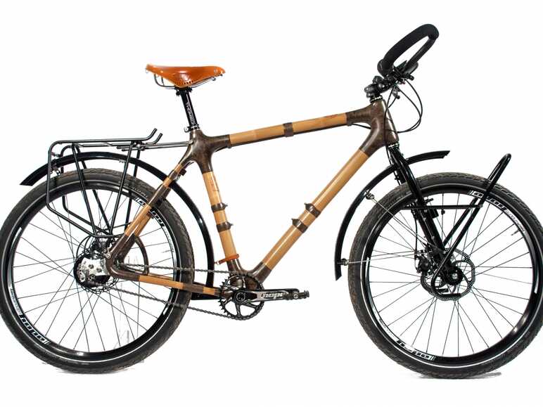 Le Pamir, vélo de voyage en bambou