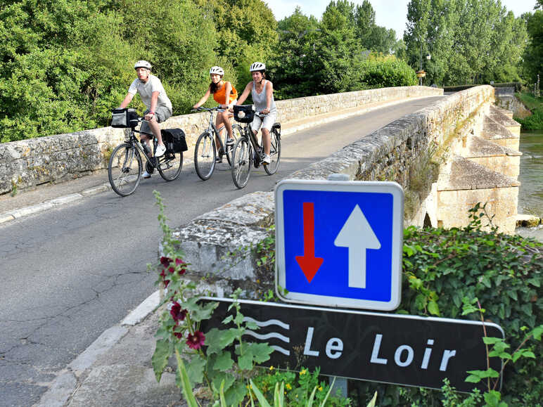 Traversée du Loir - Saint-Jacques à vélo